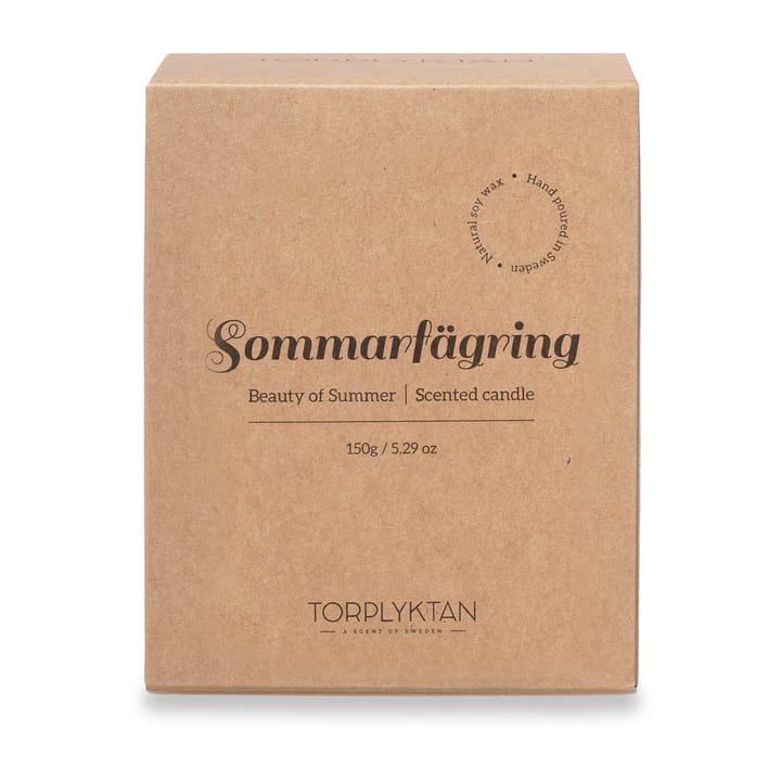 De fyra årstiderna duftlys, sommarfägring Torplyktan