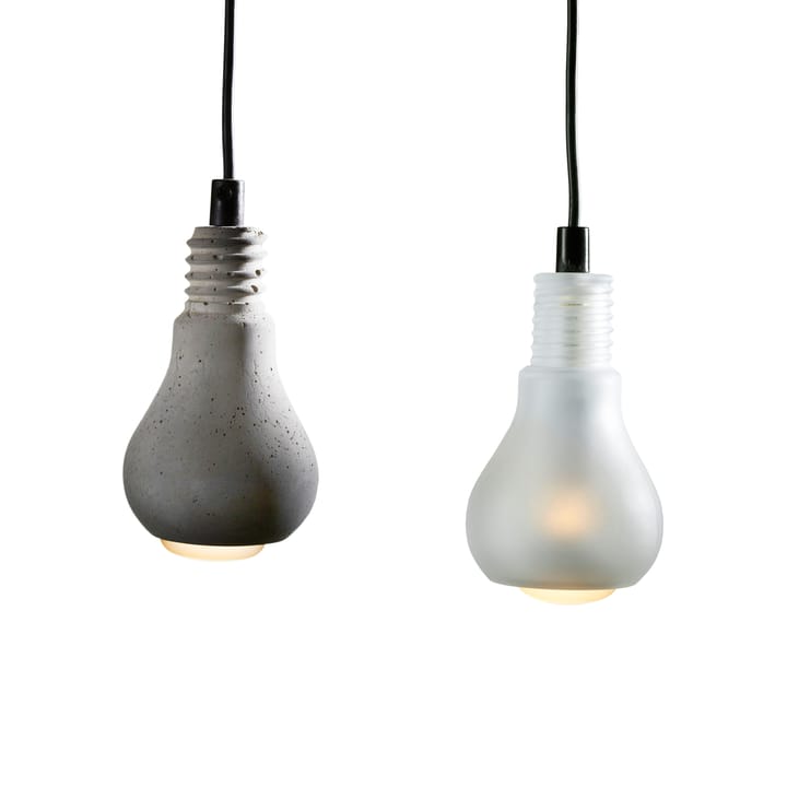 Edison lampe, beton Tove Adman