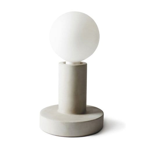 Tove Adman bordlampe, beton Tove Adman