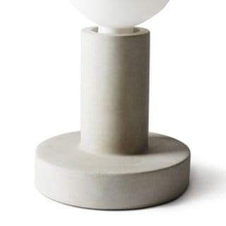 Tove Adman bordlampe, beton Tove Adman