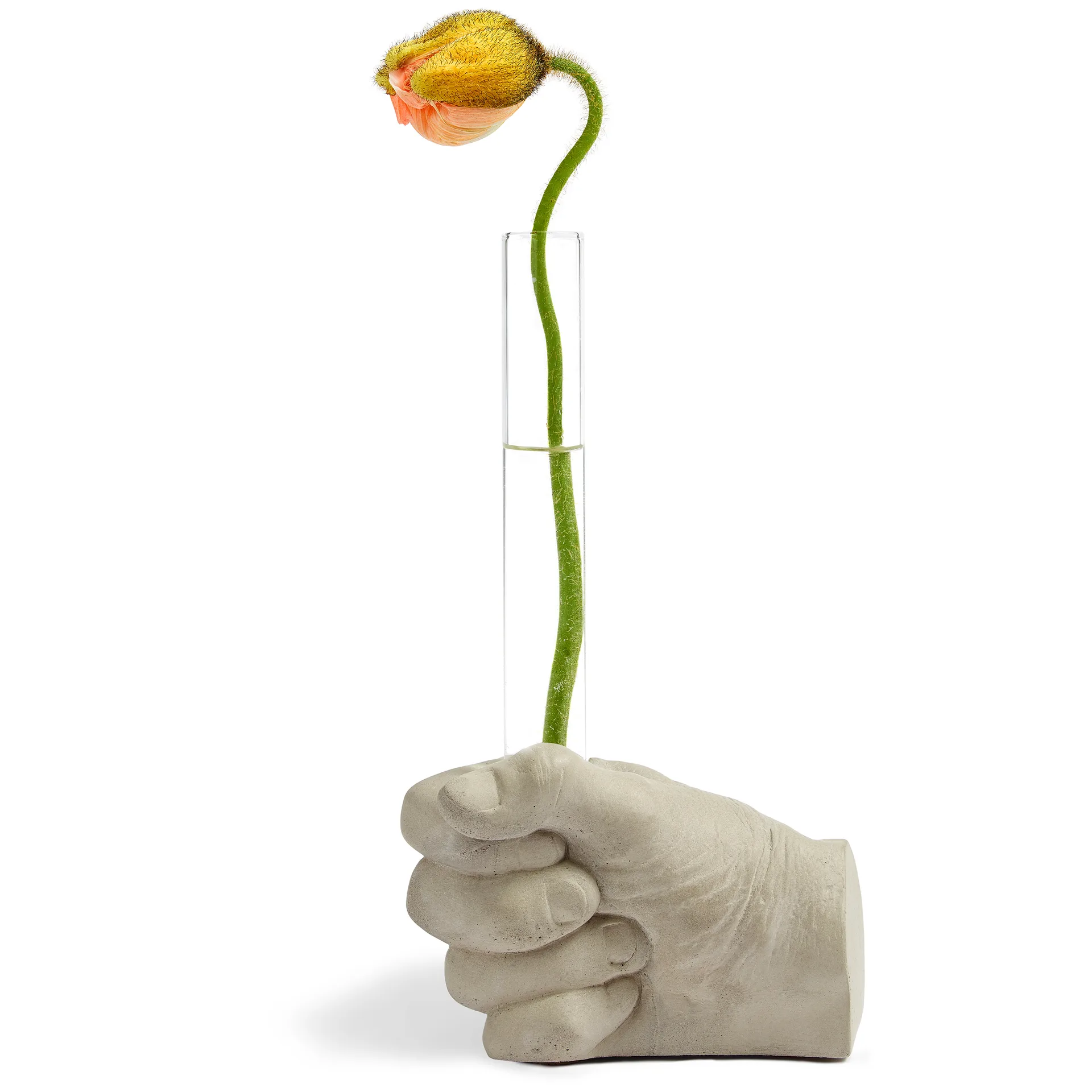 Vase til Take Care betonlysestage 4-pak, Klar Tove Adman