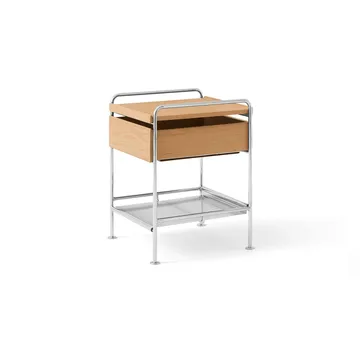 Alima NDS3 sidebord - Lakeret eg-krom - &Tradition