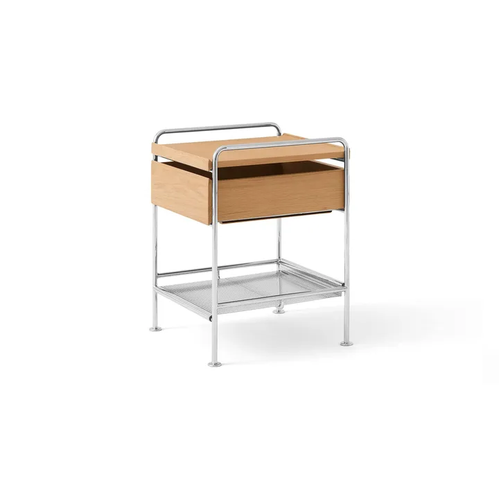 Alima NDS3 sidebord - Lakeret eg-krom - &Tradition