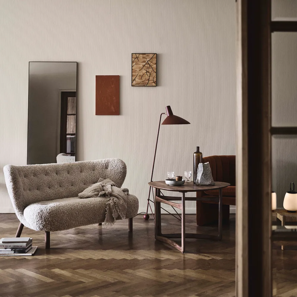 Amore SC50 spejl, bronzed brass &Tradition