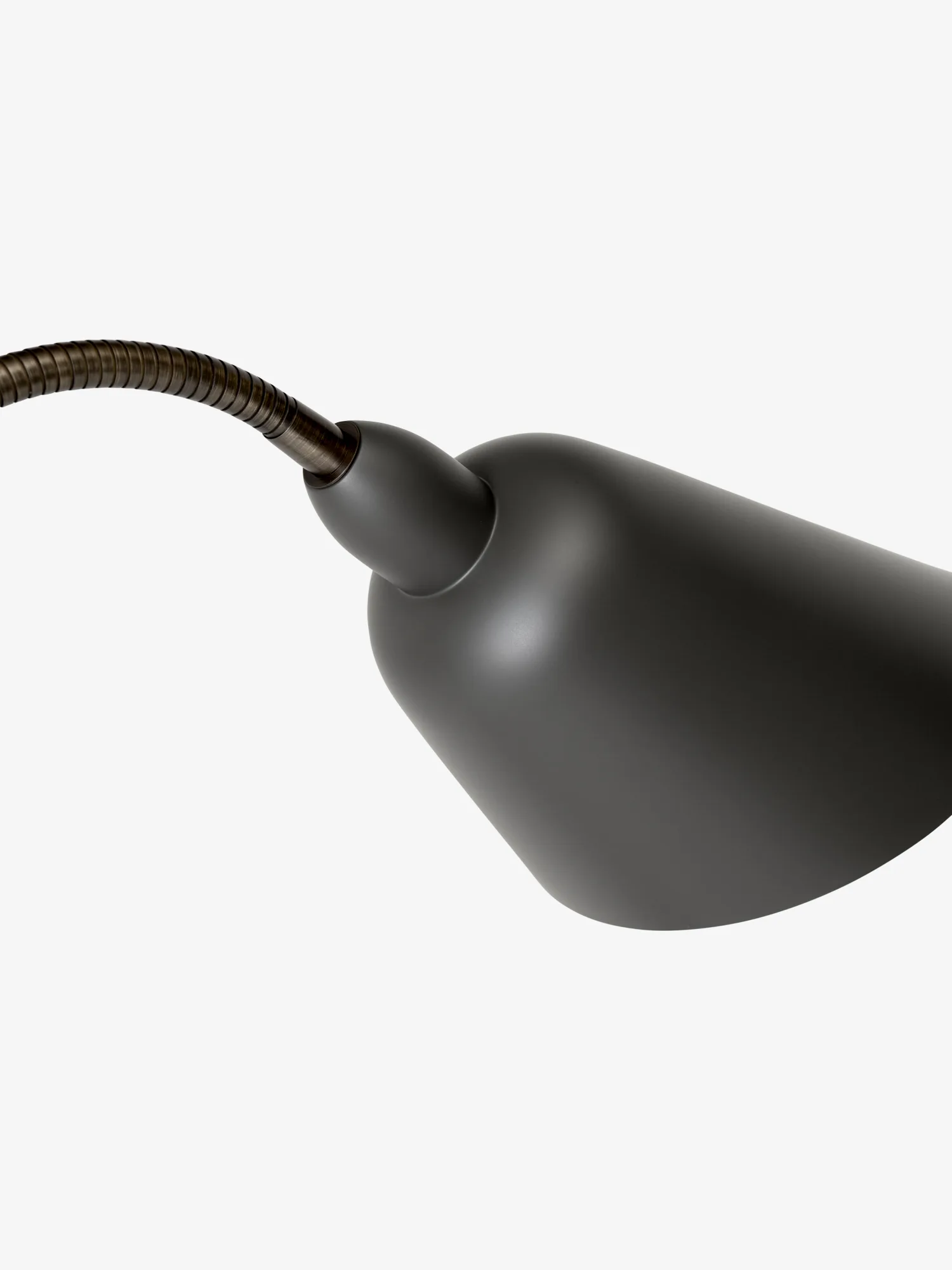 Bellevue AJ7 gulvlampe Anniversary Edition, Stone grey/Bronzed brass &Tradition