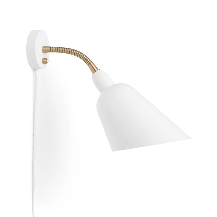 Bellevue AJ9 væglampe - Hvid/Messing - &Tradition
