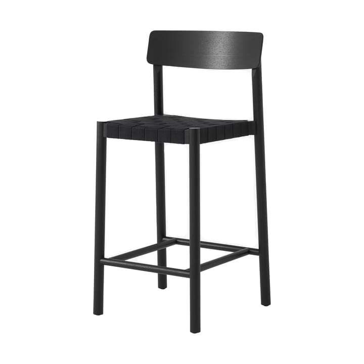 Betty TK12 Counter Chair barstol 65 cm - Sort hør-sortlakeret ask - &Tradition
