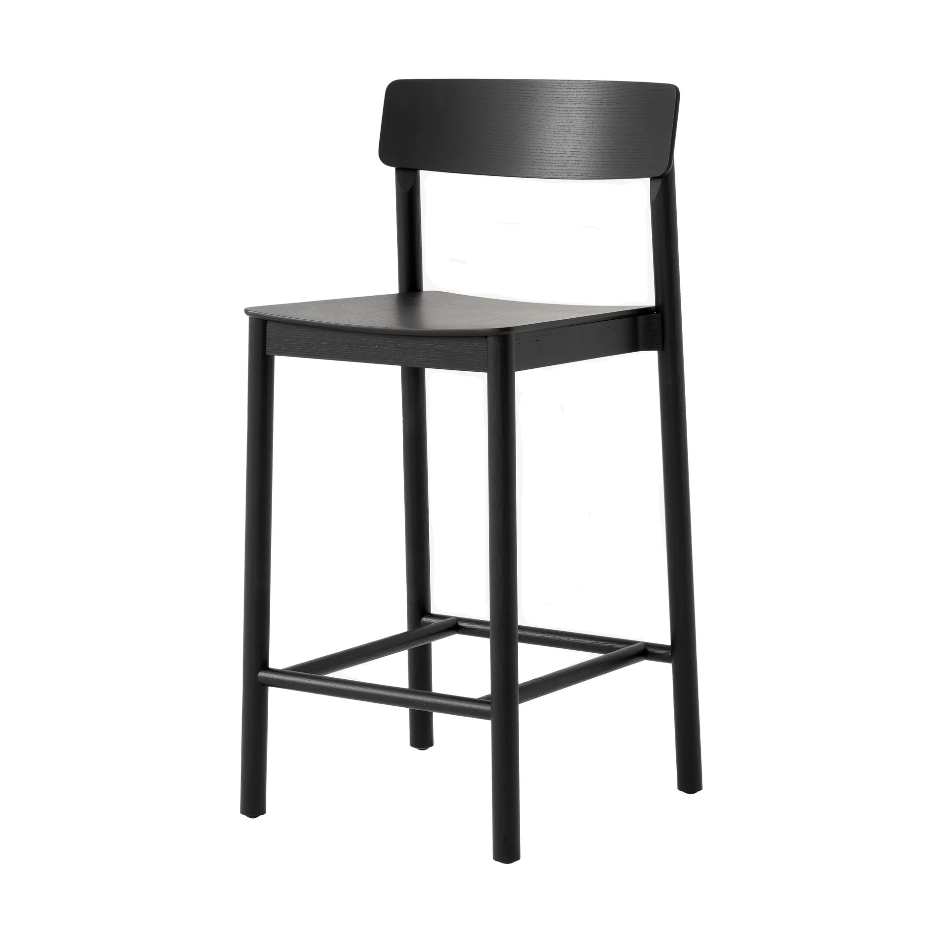 Betty TK13 Counter Chair barstol 65 cm, Sortlakeret ask &Tradition