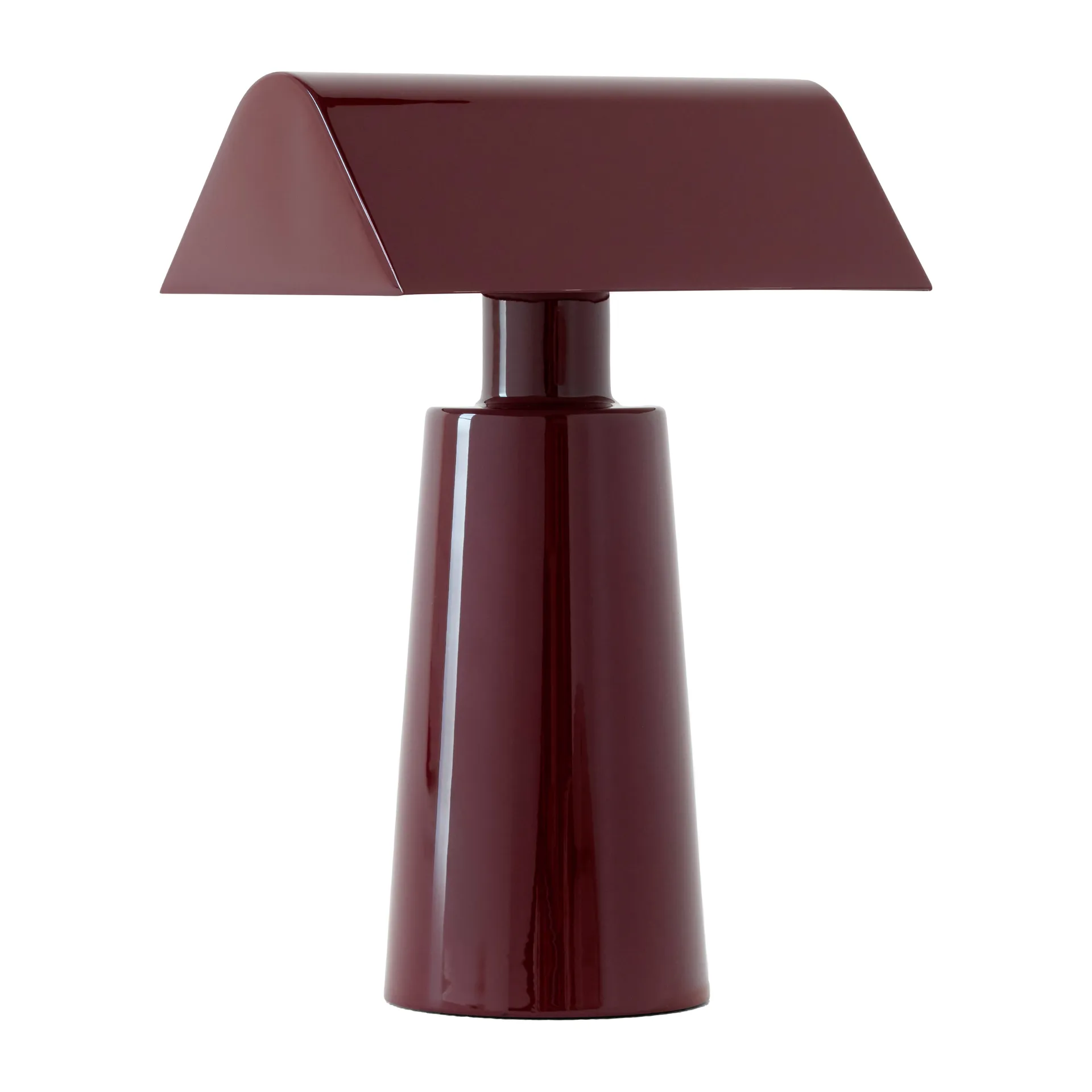 Caret MF1 portable bordlampe, Dark burgundy &Tradition