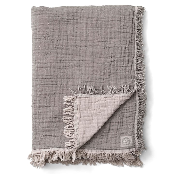 Collect bomuldsplaid SC33 260x260 cm, Cloud & Slate (beige/grå) &Tradition