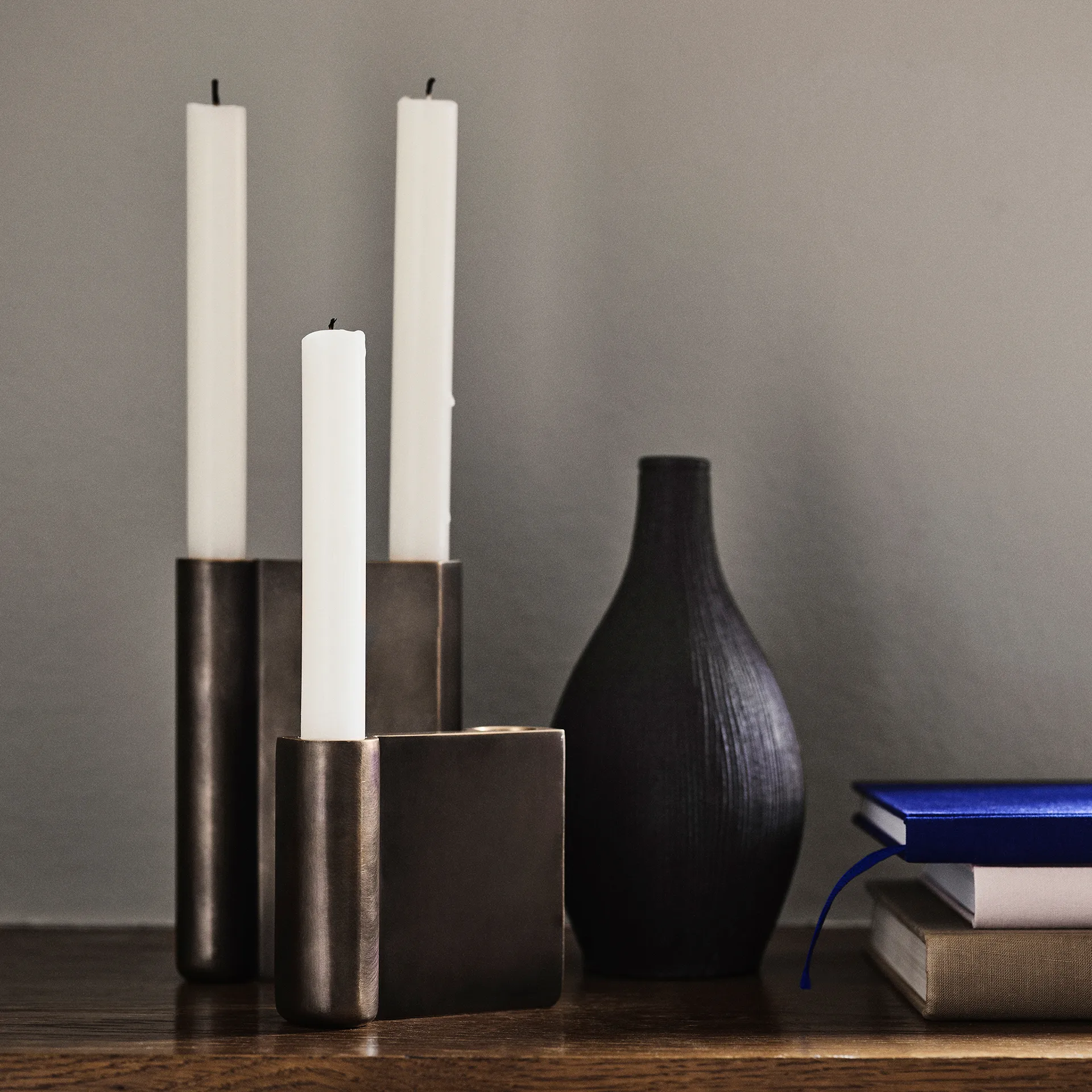 Collect lysestage SC39, Bronzed brass &Tradition