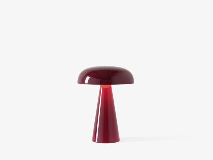 Como portable bordlampe SC53, Red brown &Tradition
