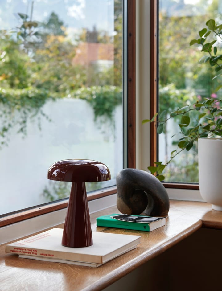 Como portable bordlampe SC53, Red brown &Tradition