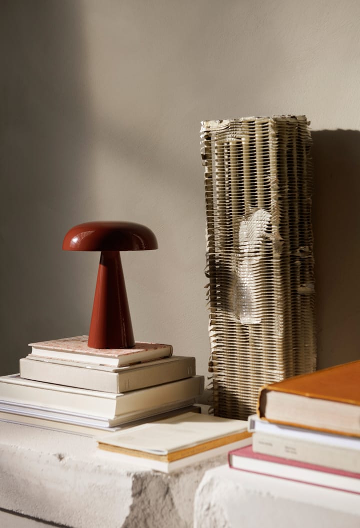 Como portable bordlampe SC53, Red brown &Tradition