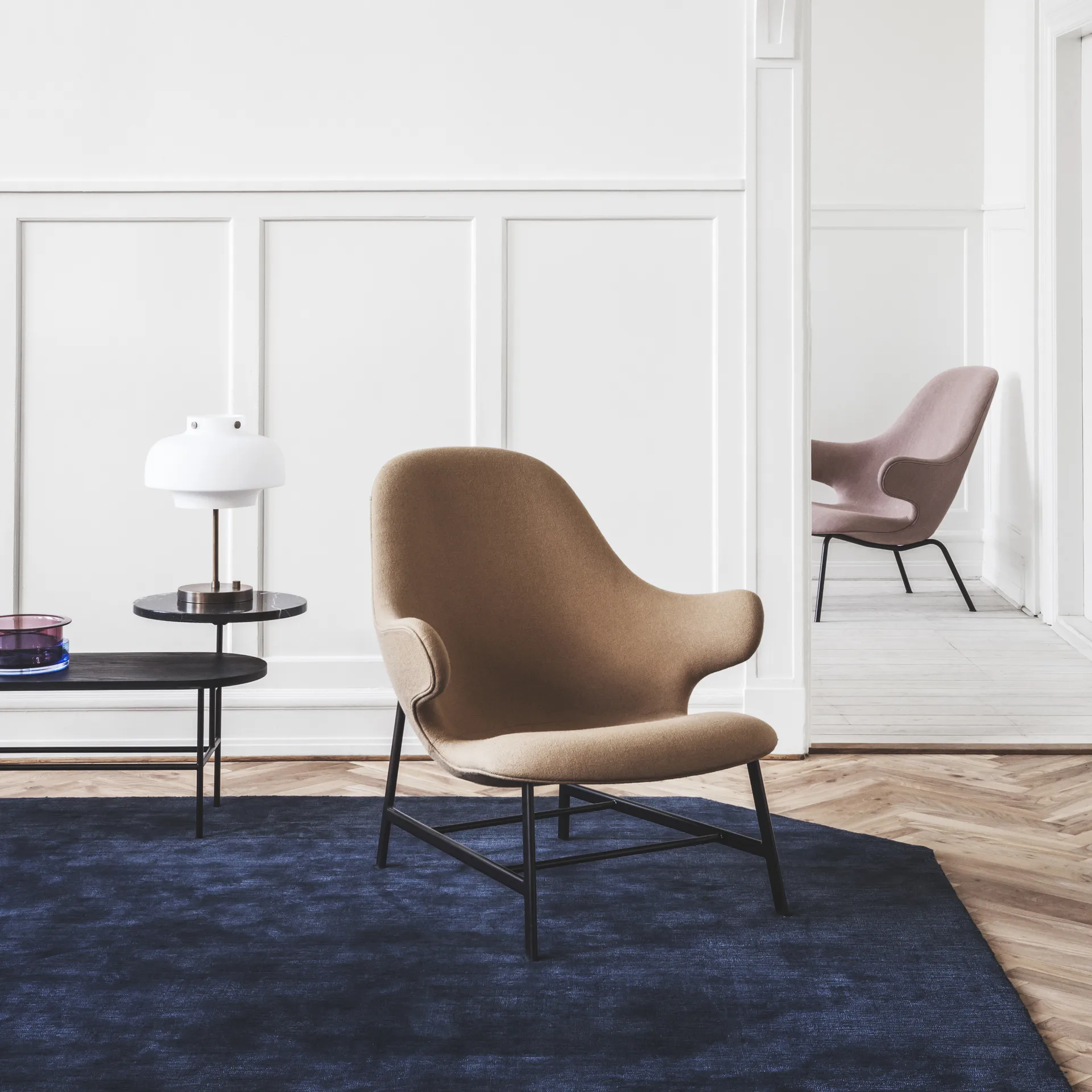 Copenhagen bordlampe SC13, opalglas-messing &Tradition