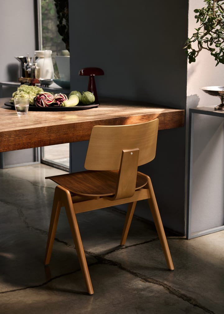 Daystak RD1 stol, Beech-walnut &Tradition