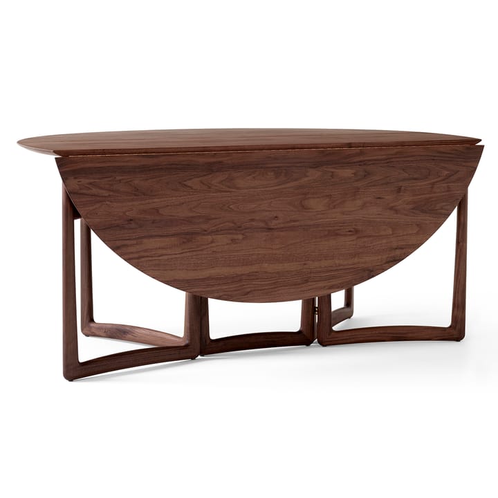 Drop Leaf spisebord HM6, Valnød &Tradition