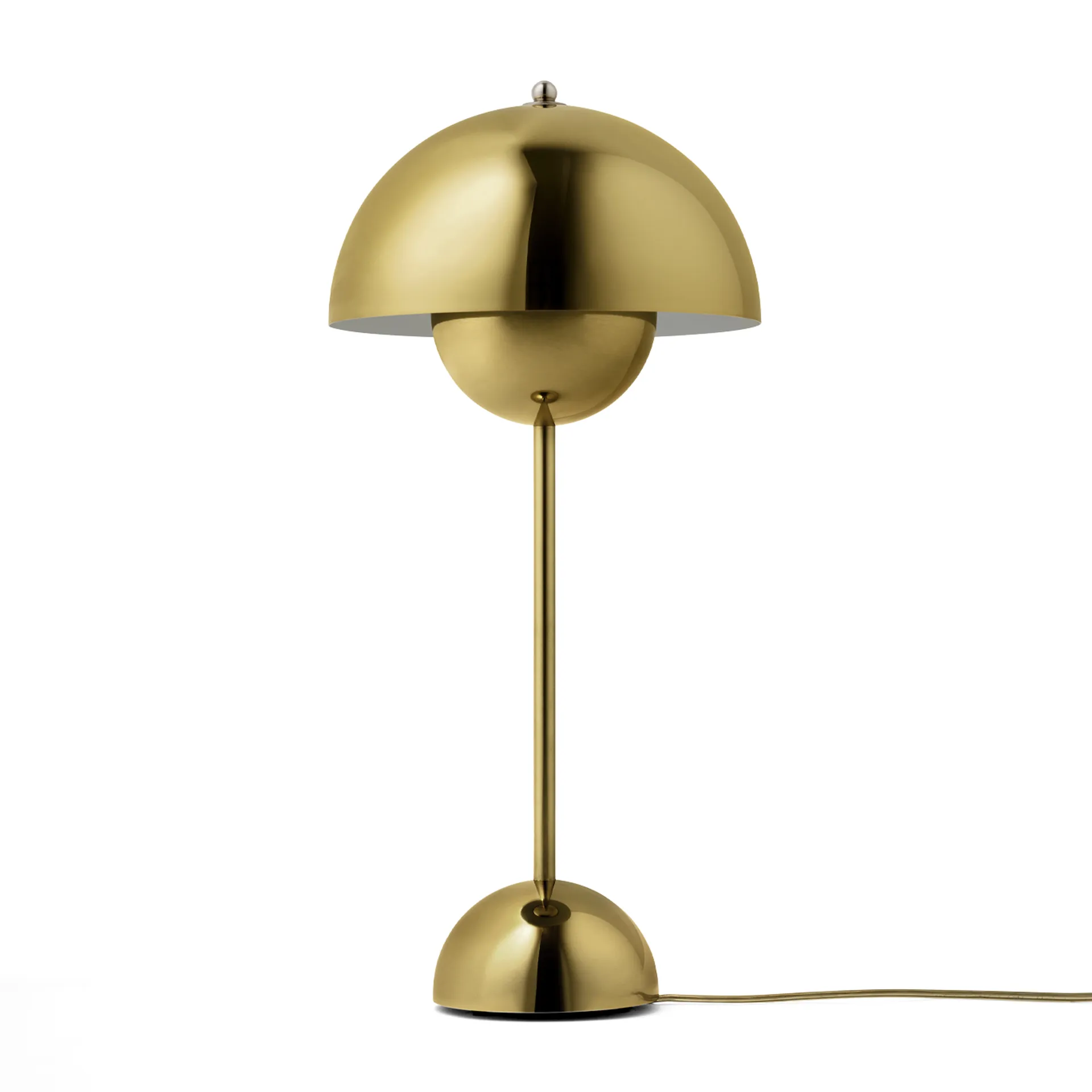 FlowerPot bordlampe VP3, Brass-plated &Tradition