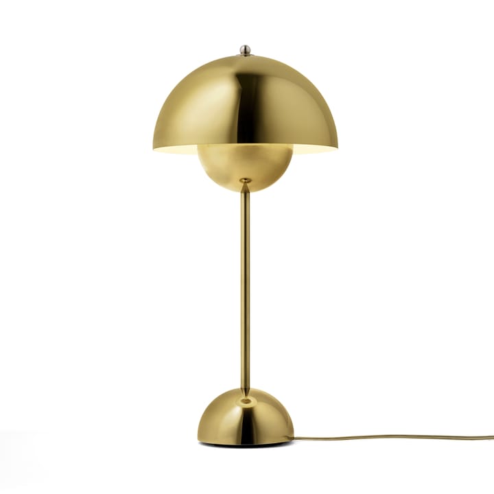 FlowerPot bordlampe VP3, Brass-plated &Tradition
