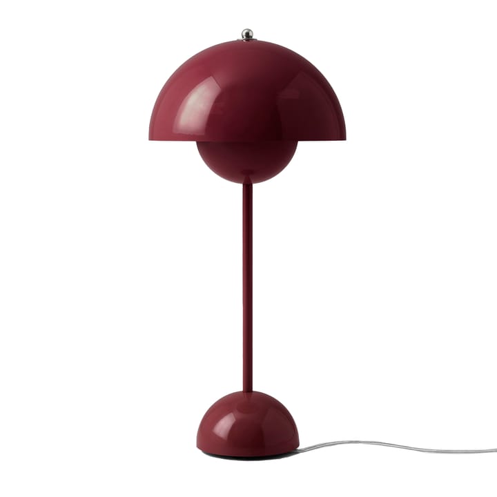 FlowerPot bordlampe VP3 - Dark plum - &Tradition