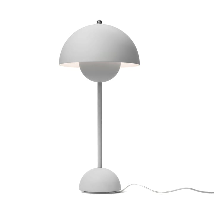 FlowerPot bordlampe VP3, mat lysegrå &Tradition