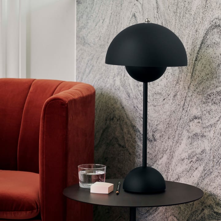 FlowerPot bordlampe VP3, mat sort &Tradition