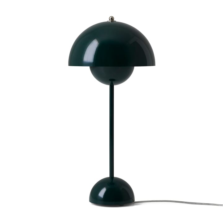 FlowerPot bordlampe VP3 - mørkegrøn - &Tradition