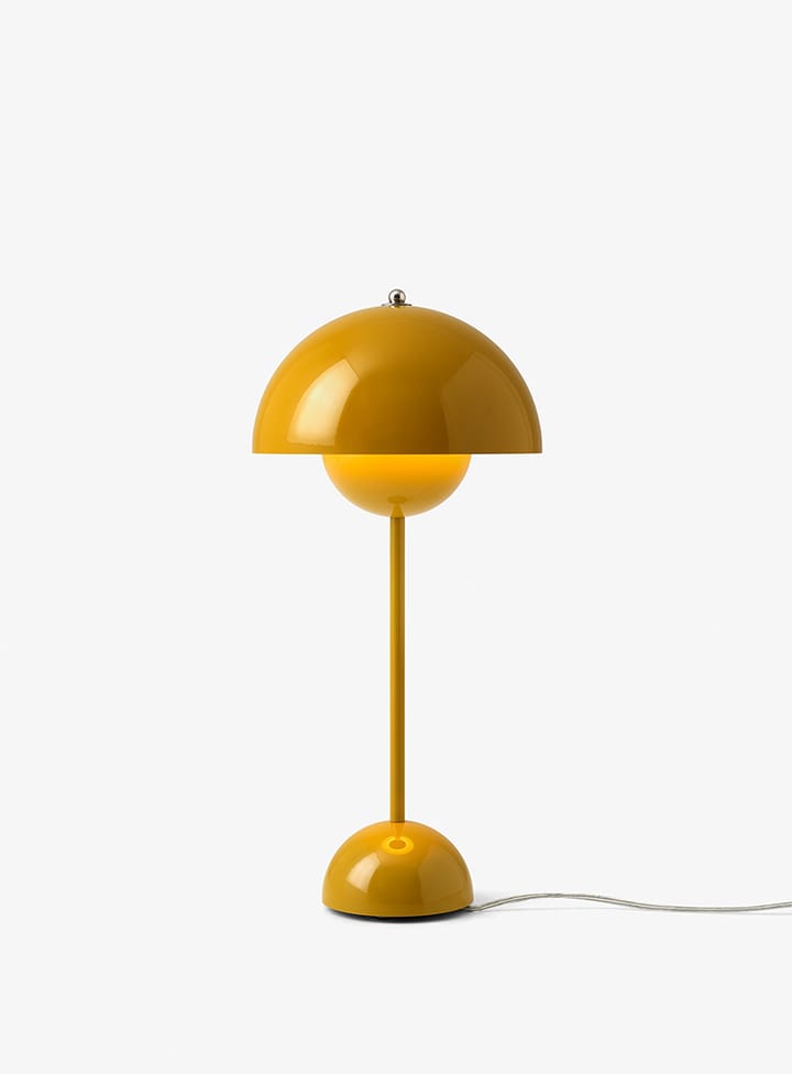 FlowerPot bordlampe VP3, sennep &Tradition