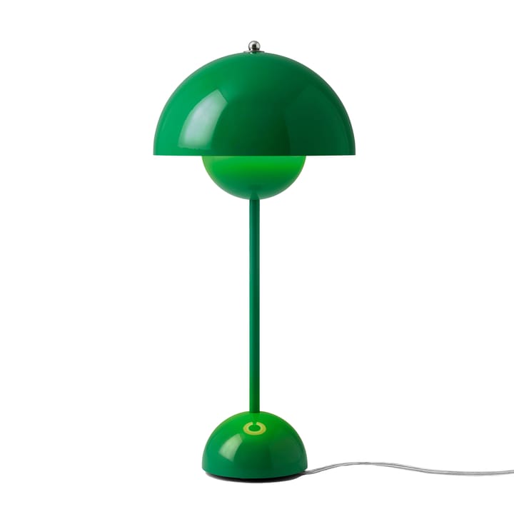 FlowerPot bordlampe VP3, Signal green &Tradition