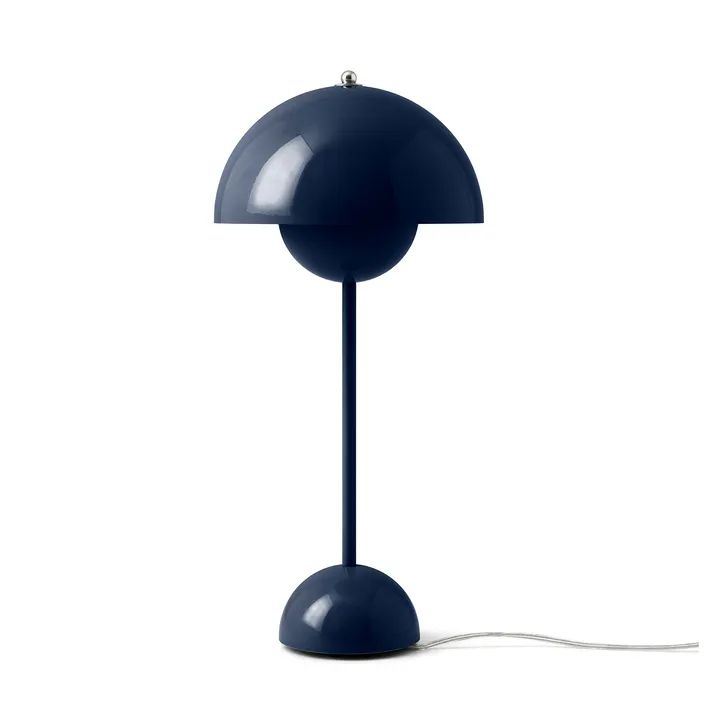 FlowerPot bordlampe VP3 - Steel blue - &Tradition