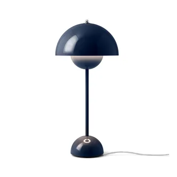 FlowerPot bordlampe VP3 - Steel blue - &Tradition
