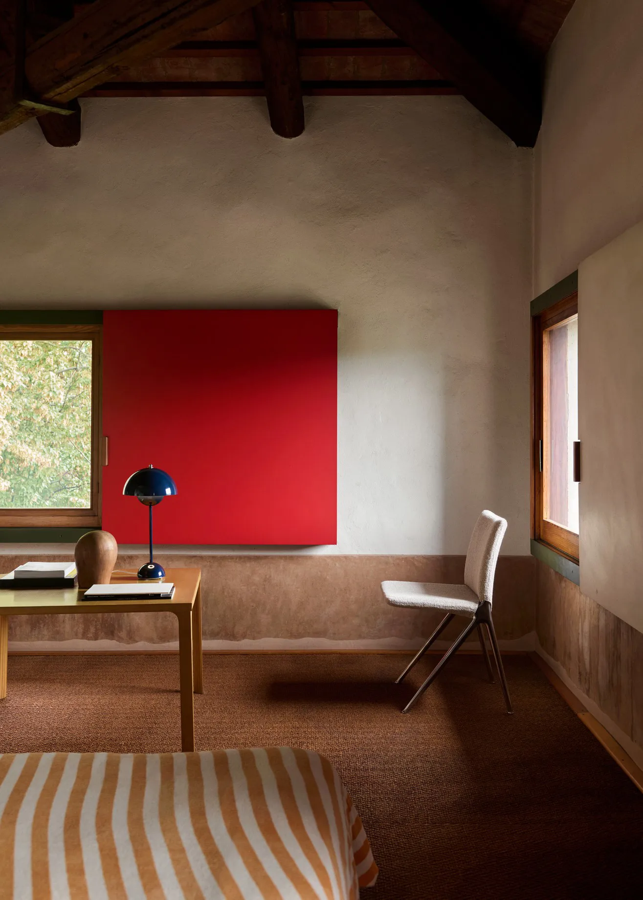 FlowerPot bordlampe VP3, Steel blue &Tradition