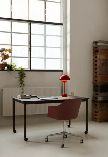 FlowerPot bordlampe VP3 - Vermilion red - &Tradition