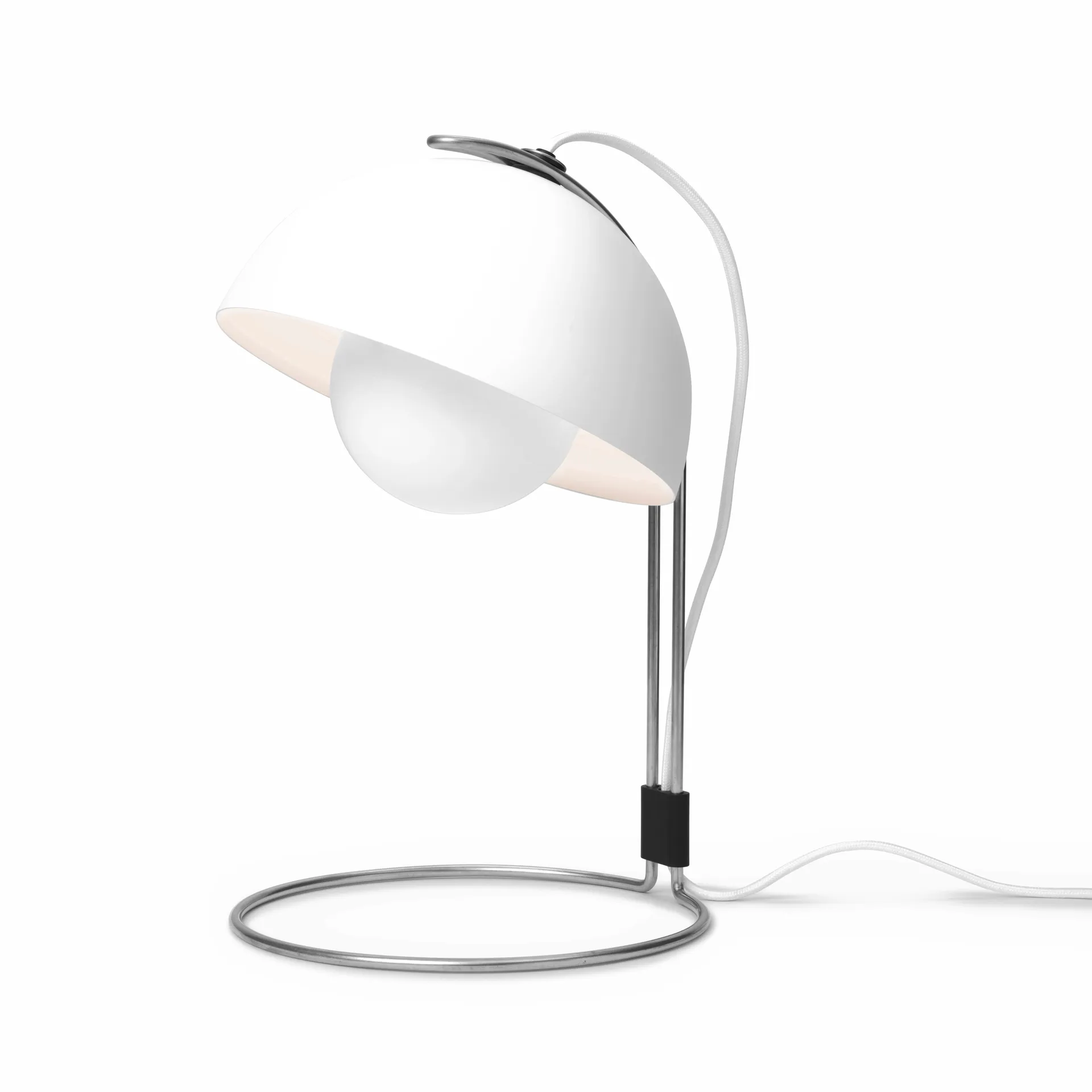 FlowerPot bordlampe VP4, mat hvid &Tradition