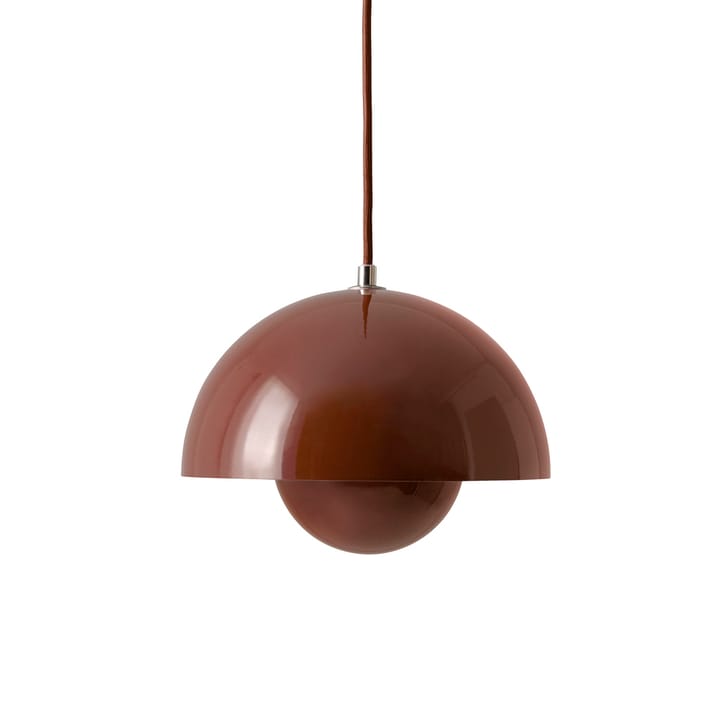 FlowerPot pendel VP1 - Rød/Brun - &Tradition