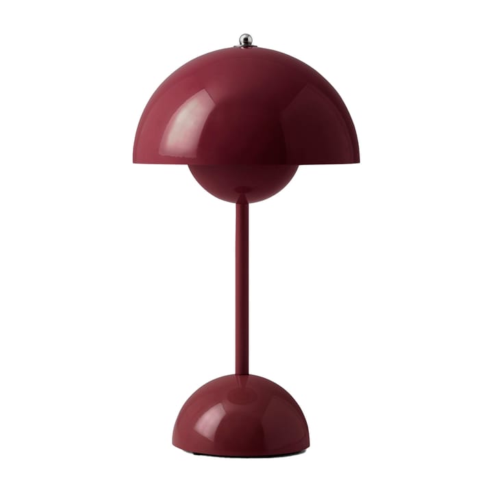 Flowerpot portable bordlampe VP9 - Dark plum - &Tradition