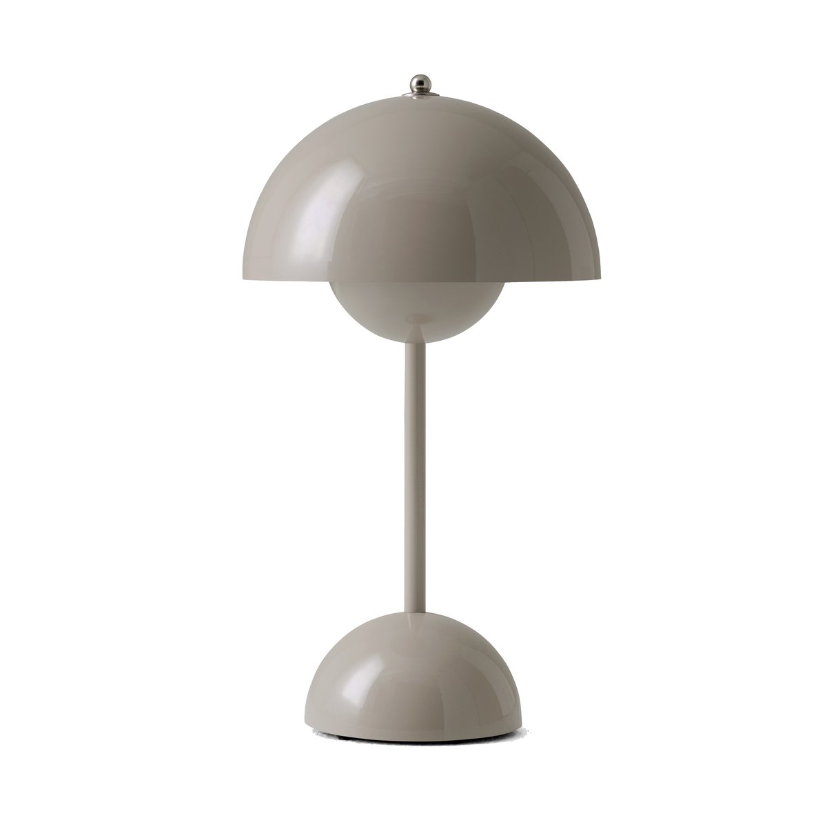 &Tradition Flowerpot portable bordlampe VP9 Grey beige