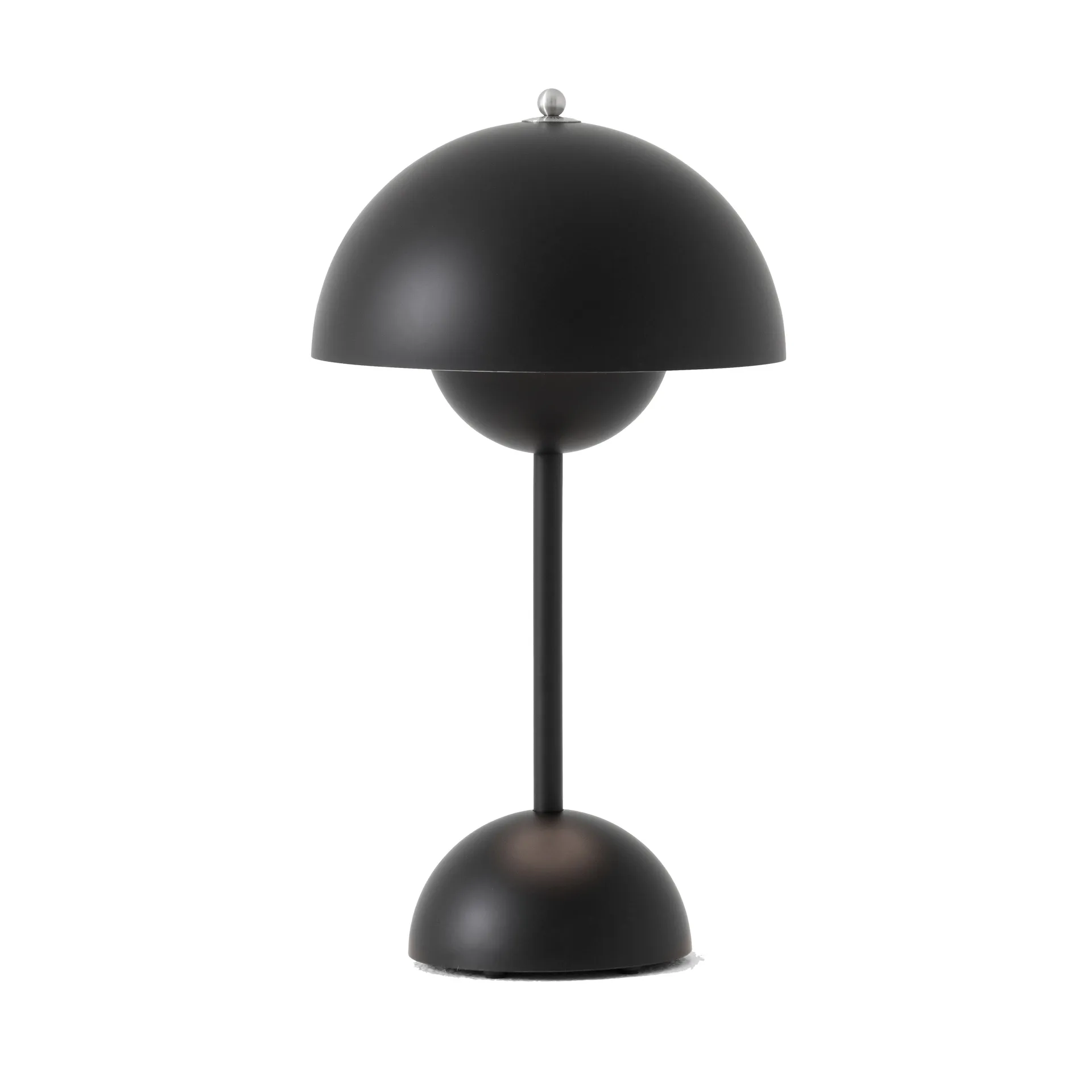 Flowerpot portable bordlampe VP9, Matt black &Tradition