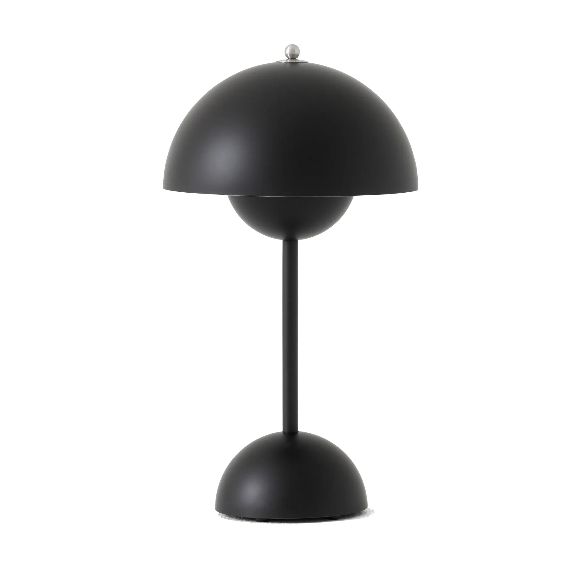 Flowerpot portable bordlampe VP9, Matt black &Tradition