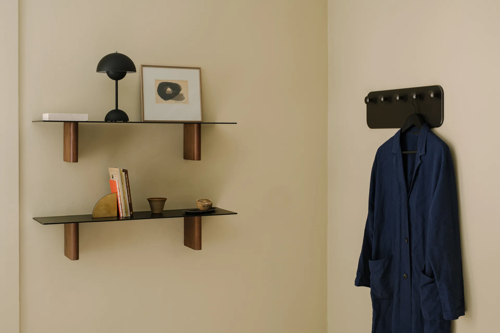 Flowerpot portable bordlampe VP9, Matt black &Tradition