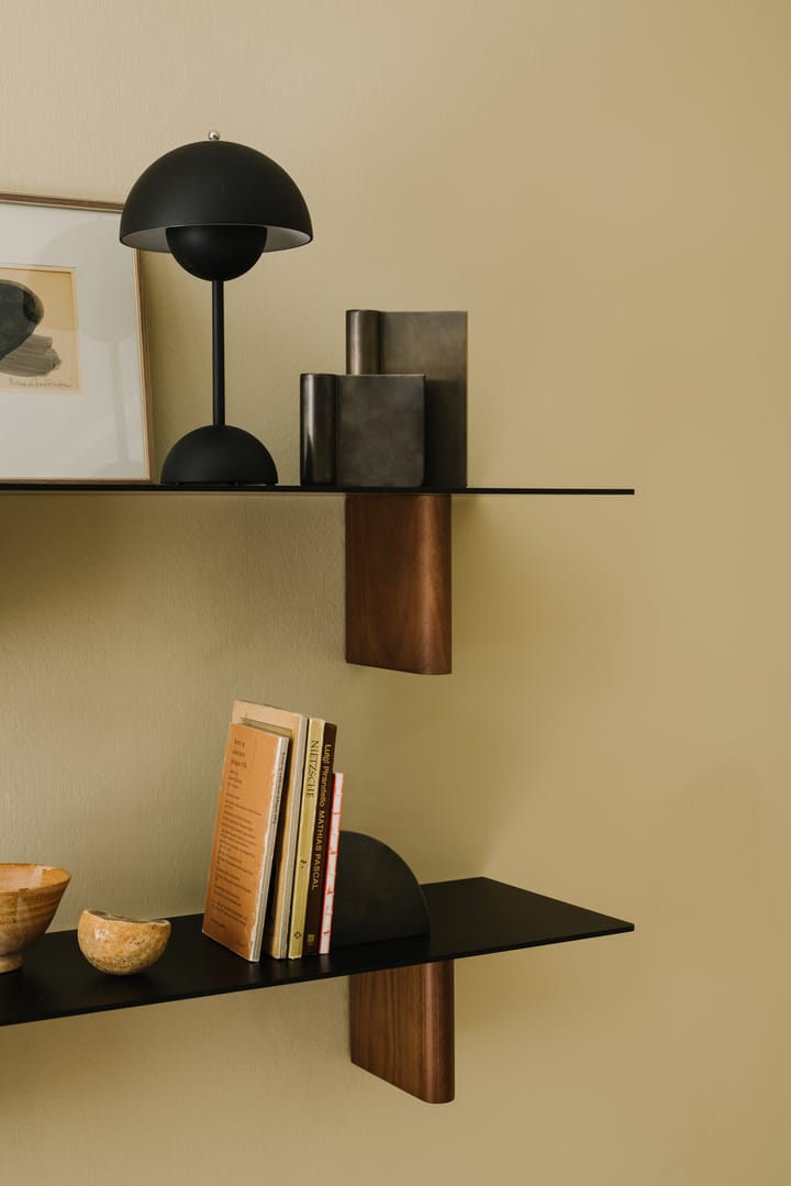 Flowerpot portable bordlampe VP9, Matt black &Tradition