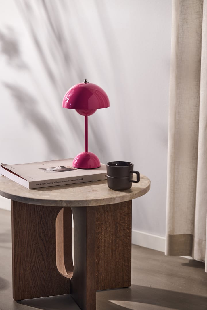 Flowerpot portable bordlampe VP9, Tangy pink &Tradition