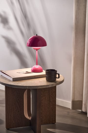 Flowerpot portable bordlampe VP9 - Tangy pink - &Tradition