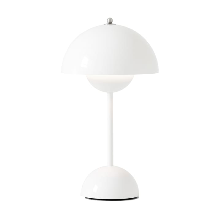 Flowerpot portable bordlampe VP9, White &Tradition