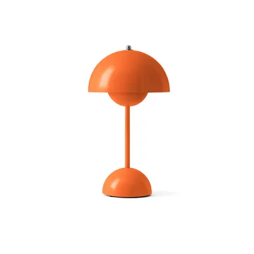 Flowerpot portable bordlampe VP9 - Zesty orange - &Tradition