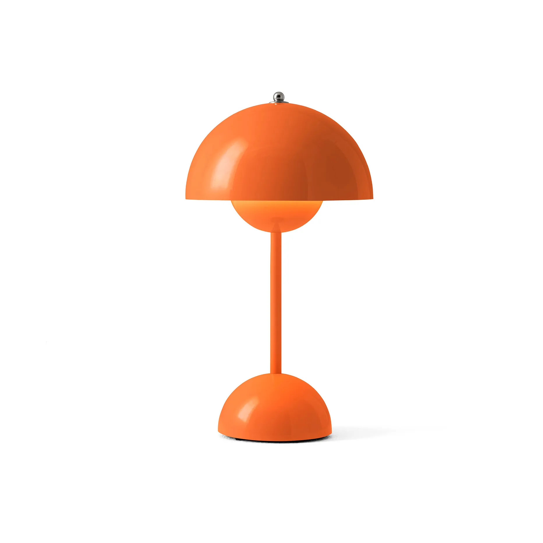 Flowerpot portable bordlampe VP9, Zesty orange &Tradition
