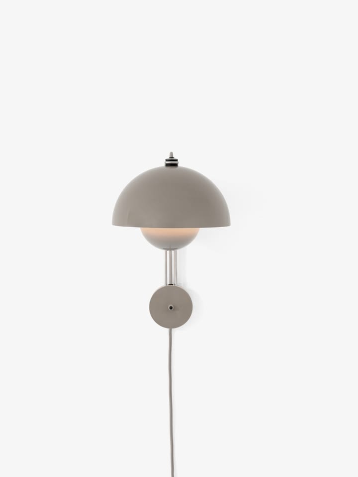 Flowerpot væglampe VP8, Grey beige &Tradition
