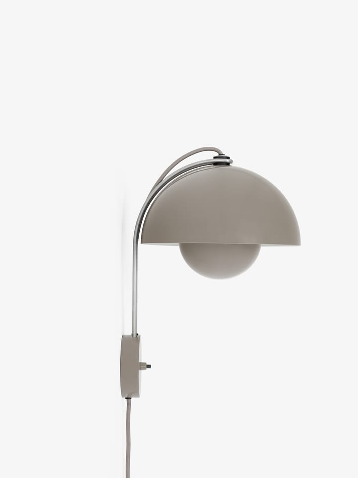 Flowerpot væglampe VP8, Grey beige &Tradition