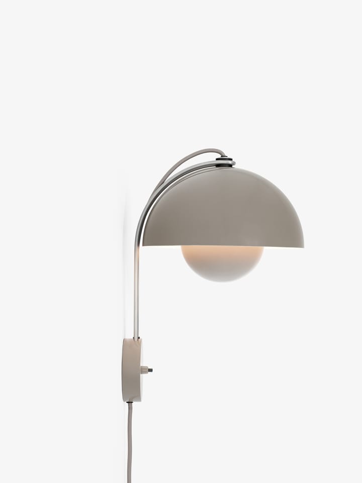 Flowerpot væglampe VP8, Grey beige &Tradition
