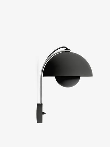 Flowerpot væglampe VP8 - Matt black - &Tradition